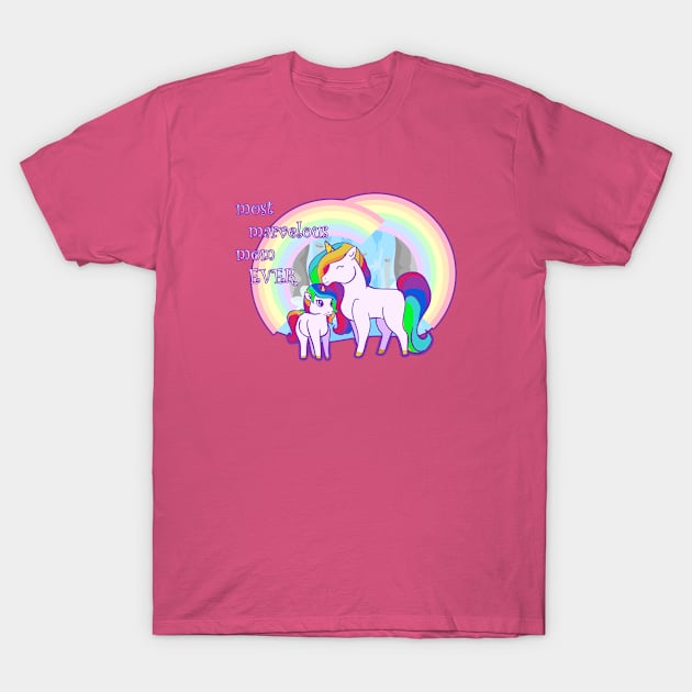 Best mom Unicorn T-Shirt by Ashkerdoodles